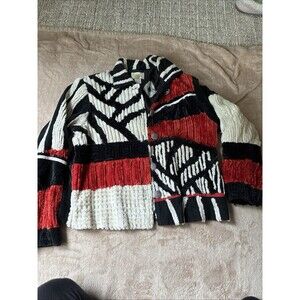vintage Sandy starkman sz M eclectic patchwork art to wear boho